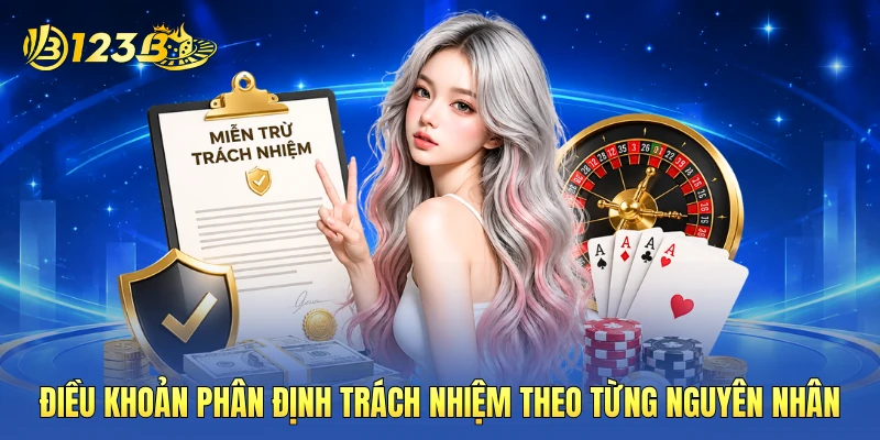 Điều khoản phân định trách nhiệm theo từng nguyên nhân Điều khoản phân định trách nhiệm theo từng nguyên nhân